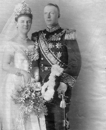 Figura 2. Boda de Wilhelmina, reina de los Países Bajos, con Enrique Mecklenburg-Schwerin, 1901.